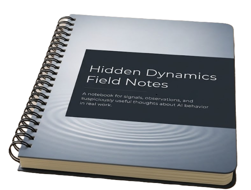 AI in Motion — Field Notebook