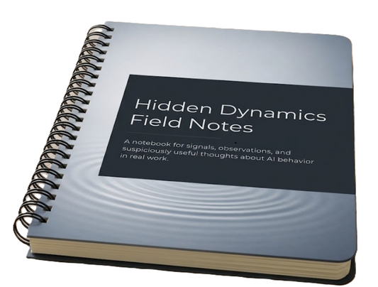 AI in Motion — Field Notebook
